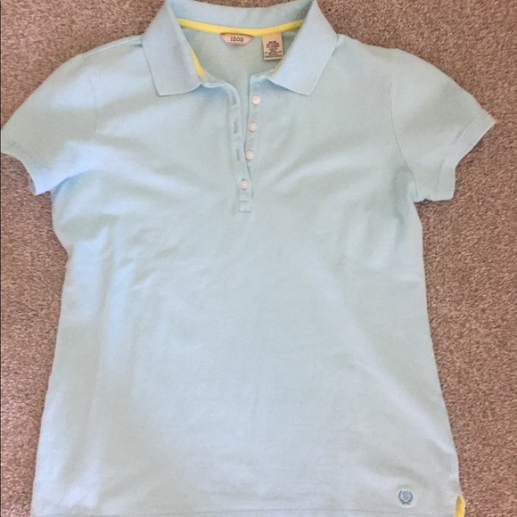 Izod Tops - IZOD aqua shirt